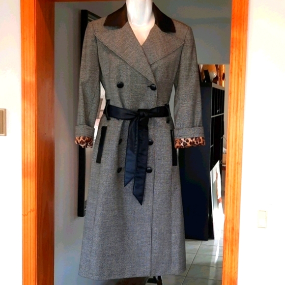 DOLCE & GABBANA TRENCH COAT  38 - Picture 7 of 8